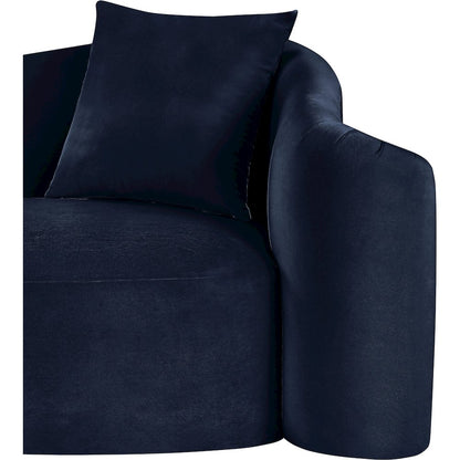 Destin Navy Velvet Chair