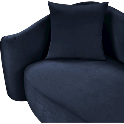 Destin Navy Velvet Chair