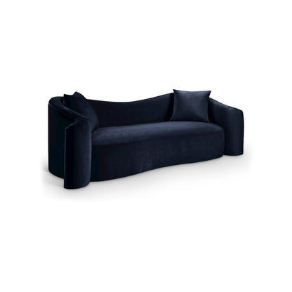 Destin Navy Velvet Sofa