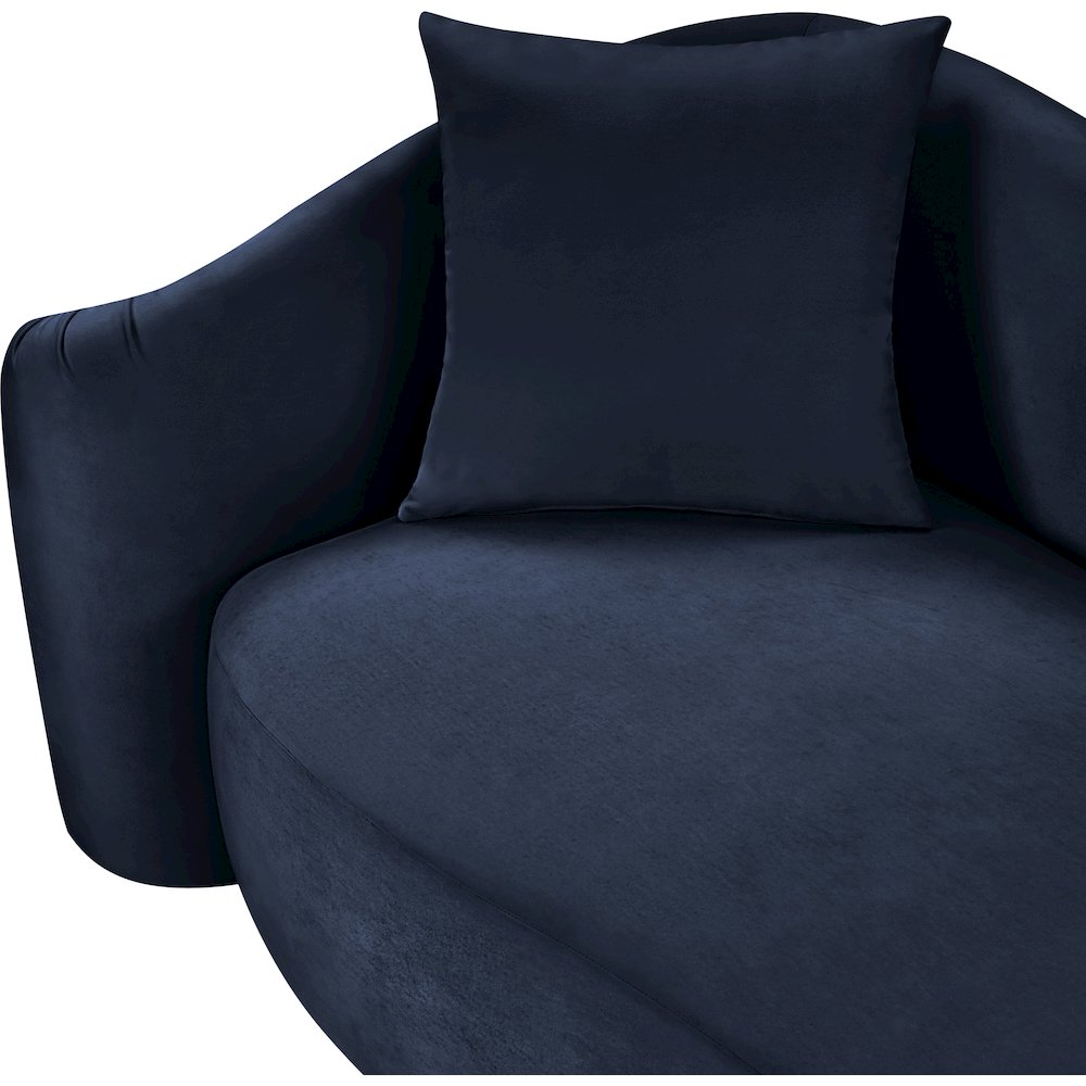 Destin Navy Velvet Sofa