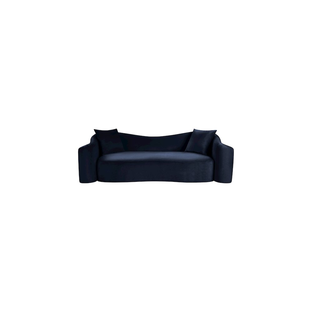 Destin Navy Velvet Sofa