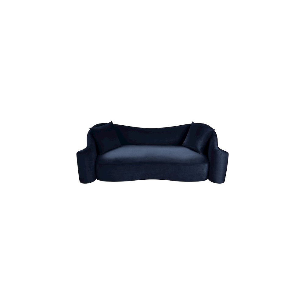 Destin Navy Velvet Sofa