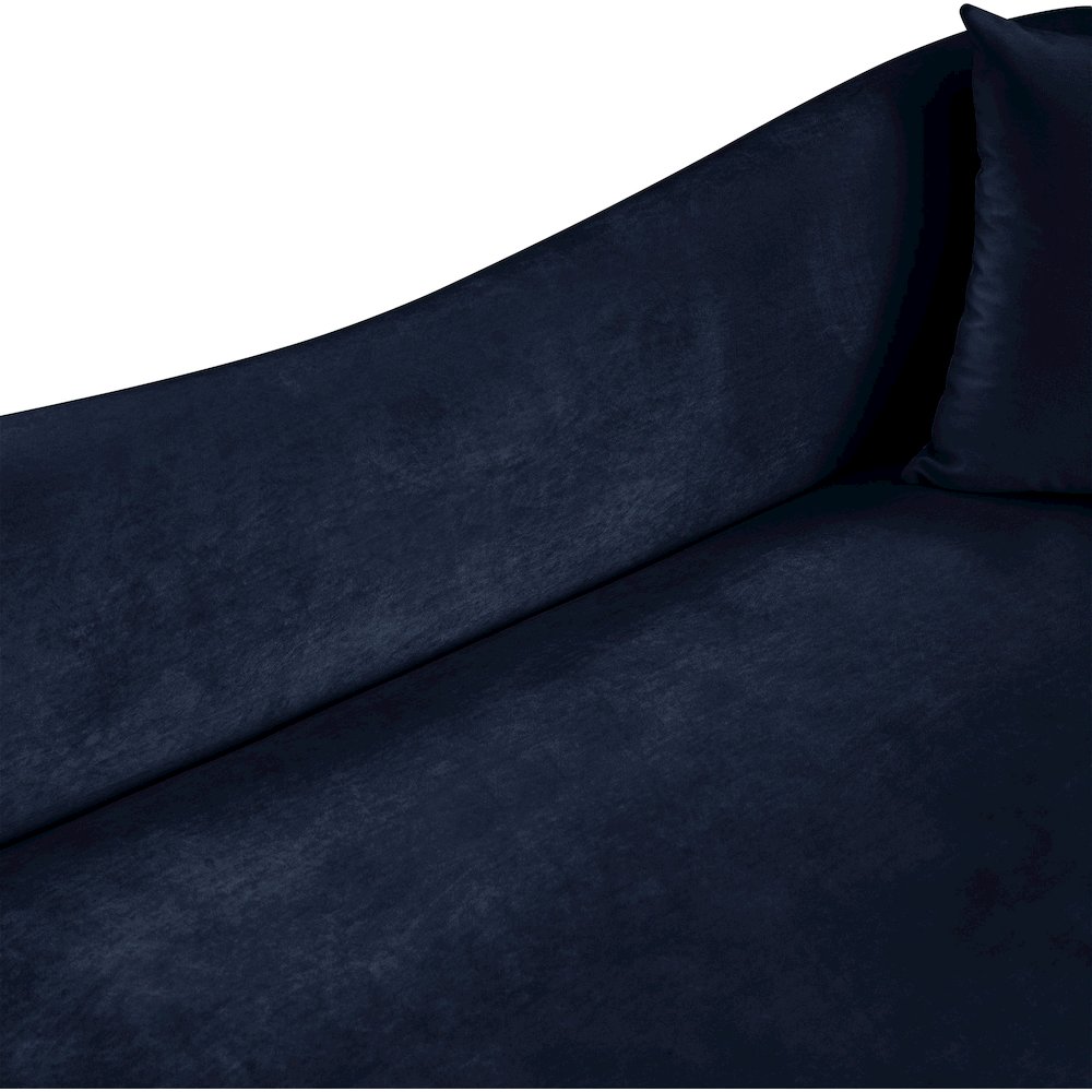 Destin Navy Velvet Sofa