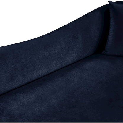 Destin Navy Velvet Sofa