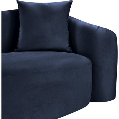 Destin Navy Velvet Sofa