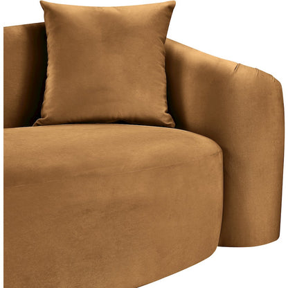 Destin Saddle Velvet Loveseat