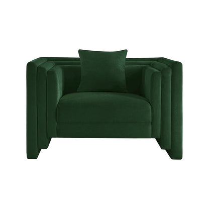 Everett Green Chenille Fabric Chair
