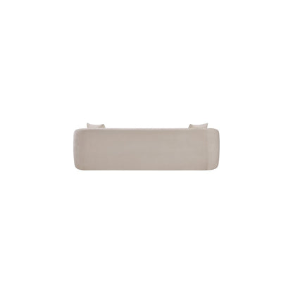 Penelope Beige Chenille Fabric Sofa
