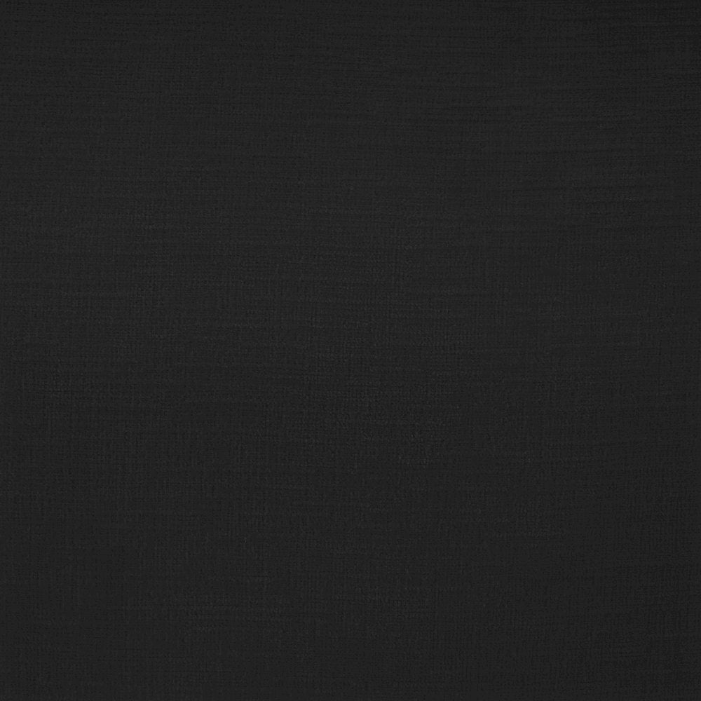 Penelope Black Chenille Fabric Loveseat