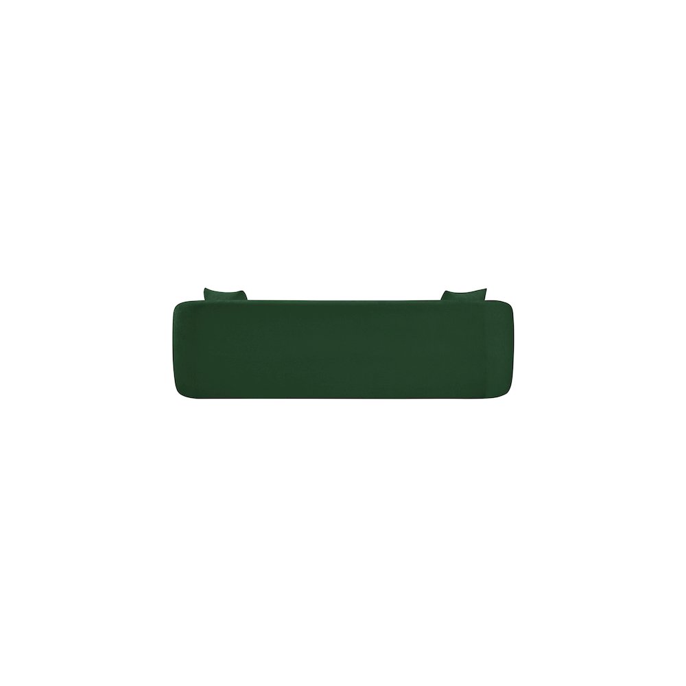 Penelope Green Chenille Fabric Sofa