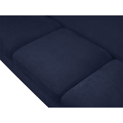 Penelope Navy Chenille Fabric Sofa