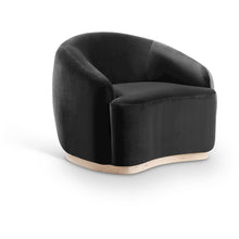 Gustavo Black Velvet Upholstered Chair