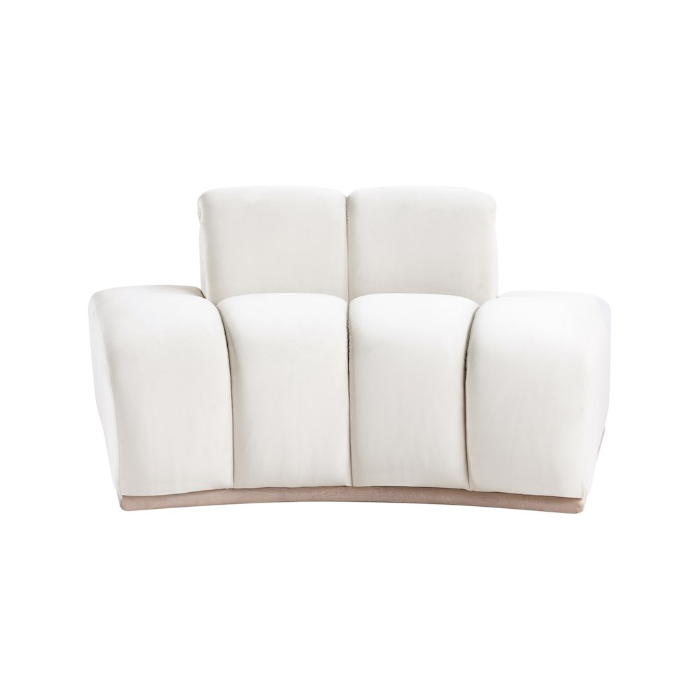 Jace Cream Velvet Chair
