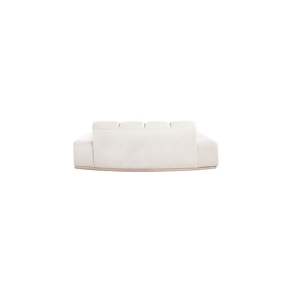 Jace Cream Velvet Loveseat