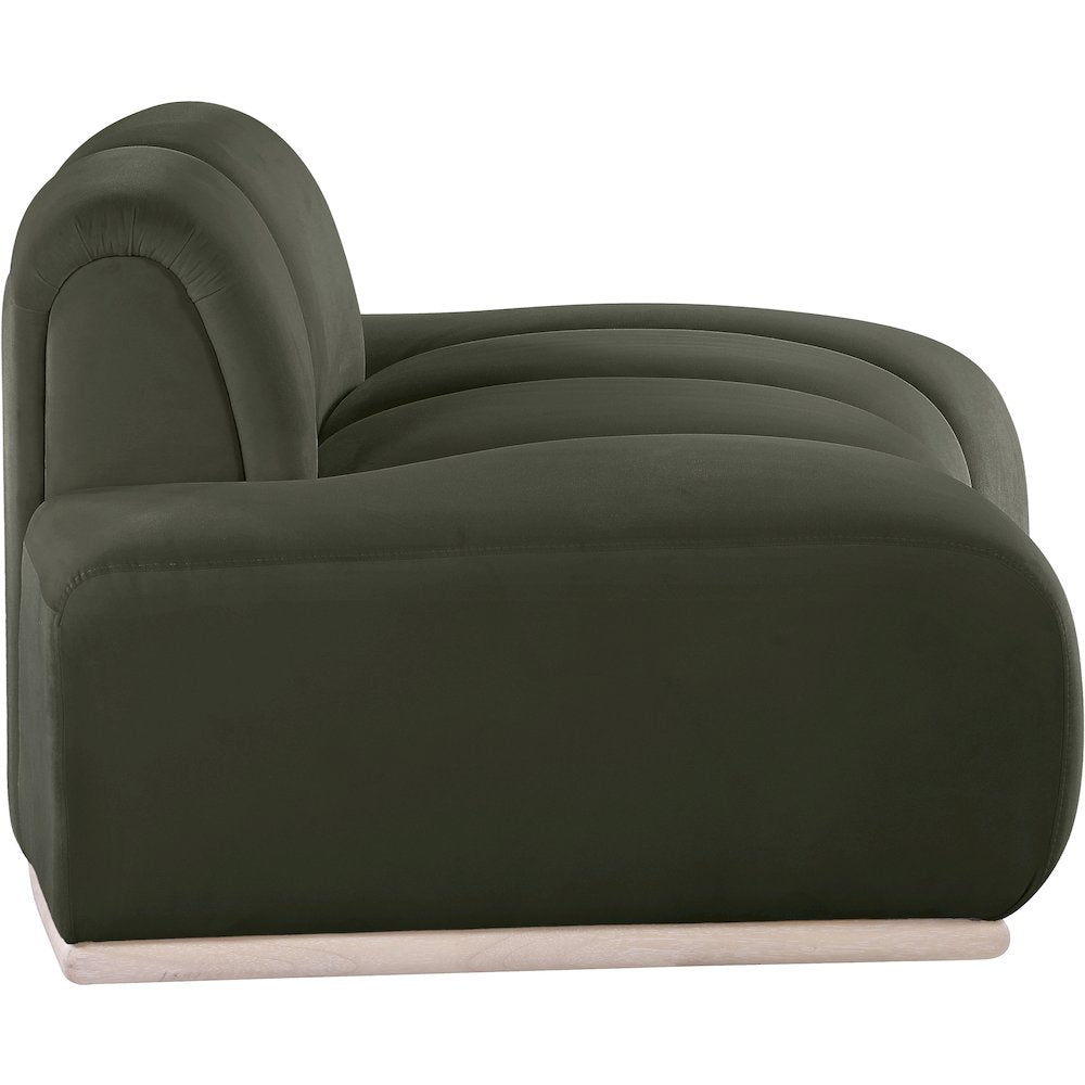 Jace Green Velvet Chair