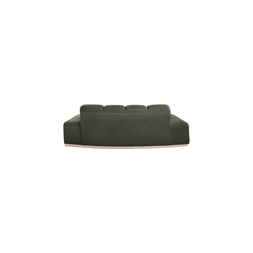Jace Green Velvet Loveseat