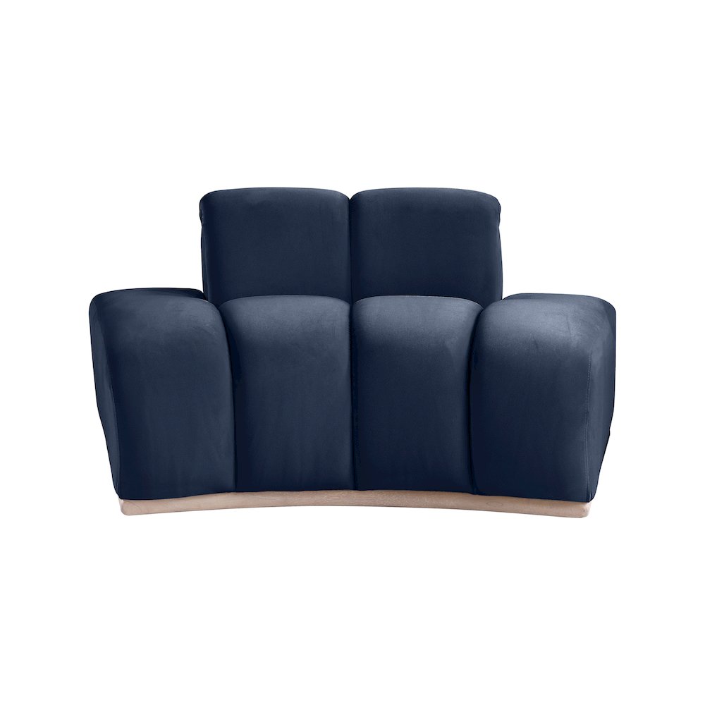 Jace Navy Velvet Chair