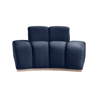 Jace Navy Velvet Chair