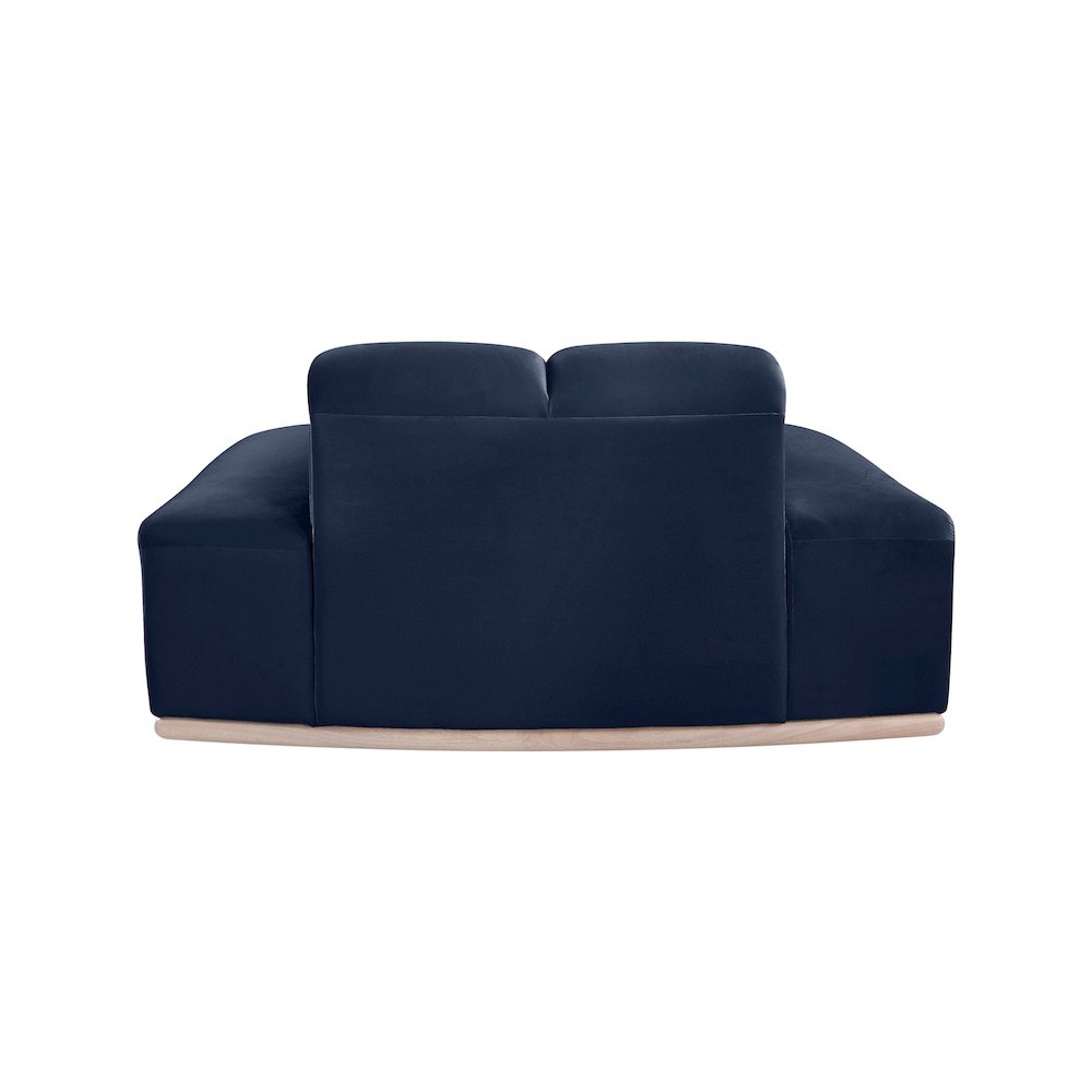 Jace Navy Velvet Chair