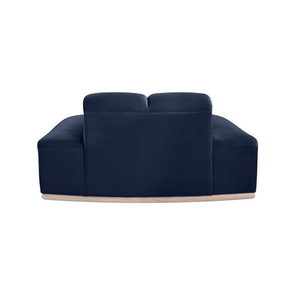 Jace Navy Velvet Chair