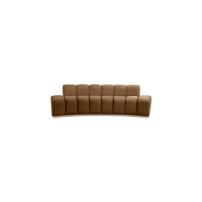 Jace Saddle Velvet Sofa