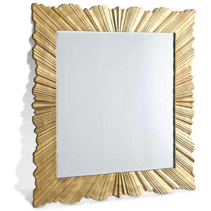 Golda Gold Leaf Mirror