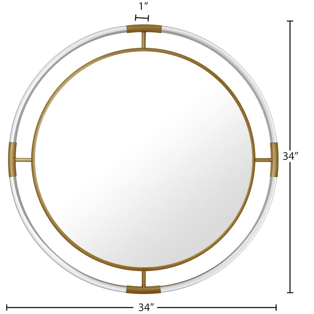 Ghost Gold Mirror