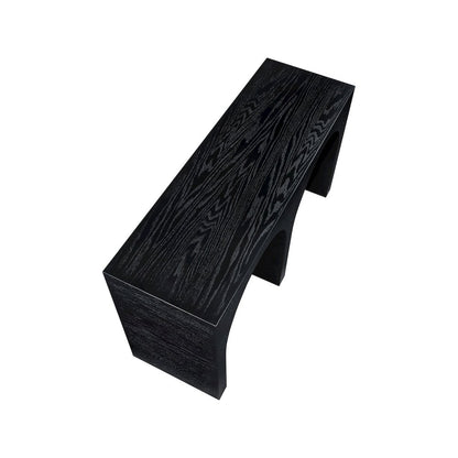 June Black Oak Console Table