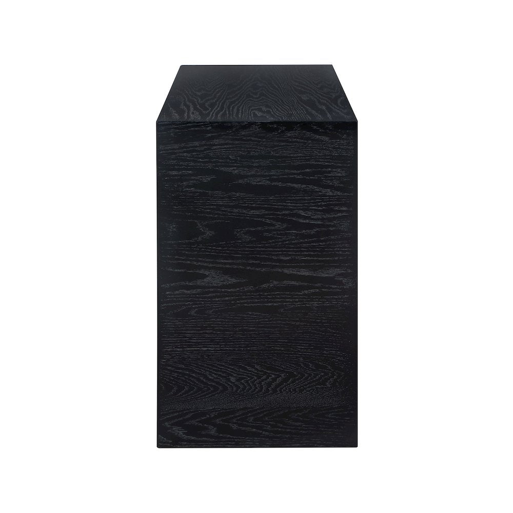 June Black Oak Console Table