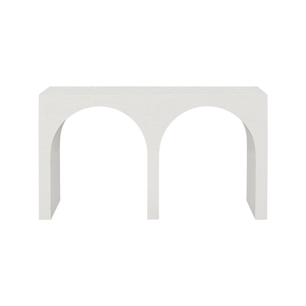June Cream Oak Console Table