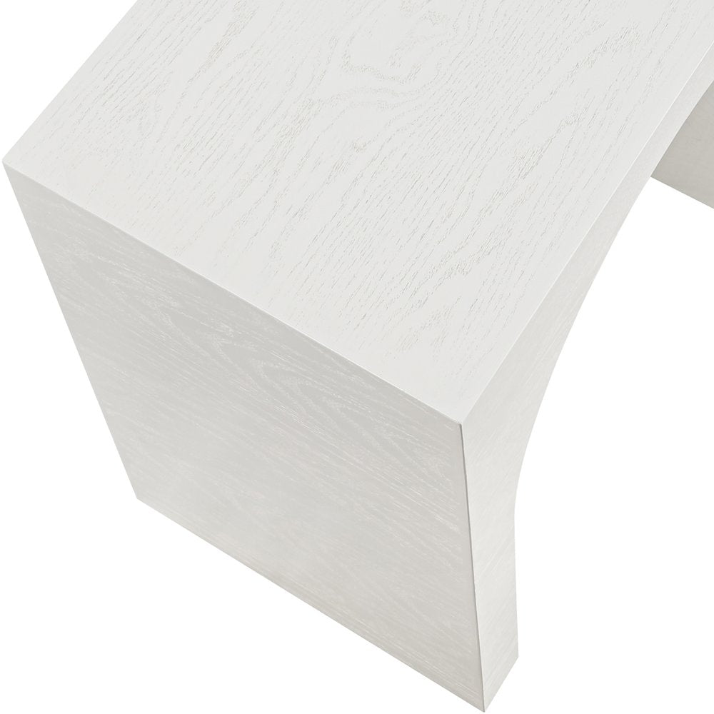 June Cream Oak Console Table