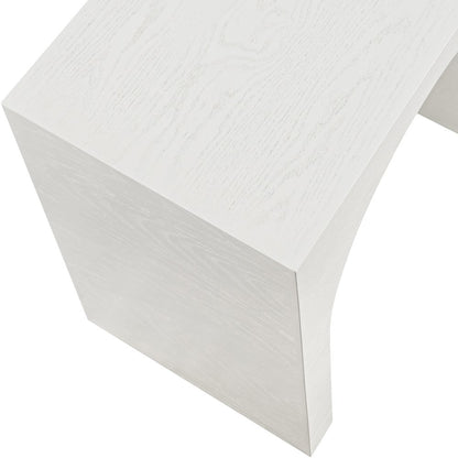 June Cream Oak Console Table