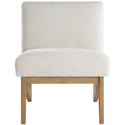 Chapman Cream Boucle Fabric Accent Chair