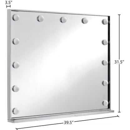 Hollywood Chrome Mirror
