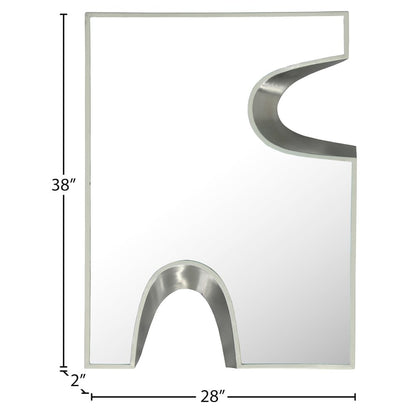 Soleil Cream Mirror