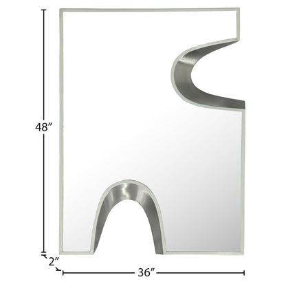 Soleil Cream Mirror