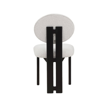 Napa Cream Boucle Fabric Dining Chair, Set of 2