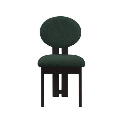 Napa Green Boucle Fabric Dining Chair, Set of 2