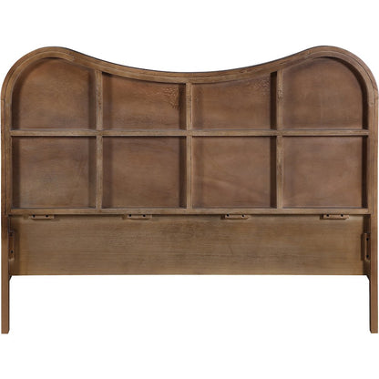 Windsor Brown Solid Wood Full Bed (3 Boxes)