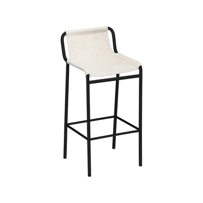Dax Cream Vegan Leather Counter Stool