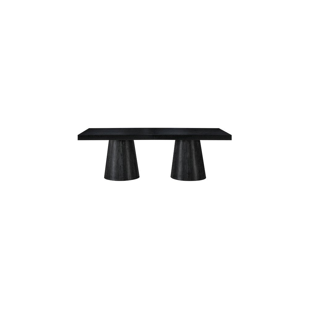 Tavolo Black Oak Veneer Dining Table