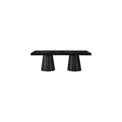 Tavolo Black Oak Veneer Dining Table