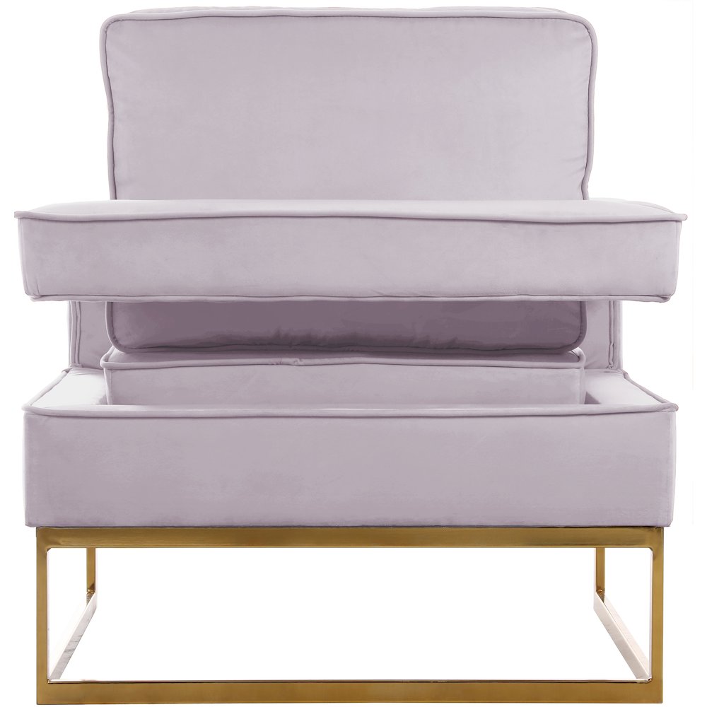 Noah Pink Velvet Accent Chair