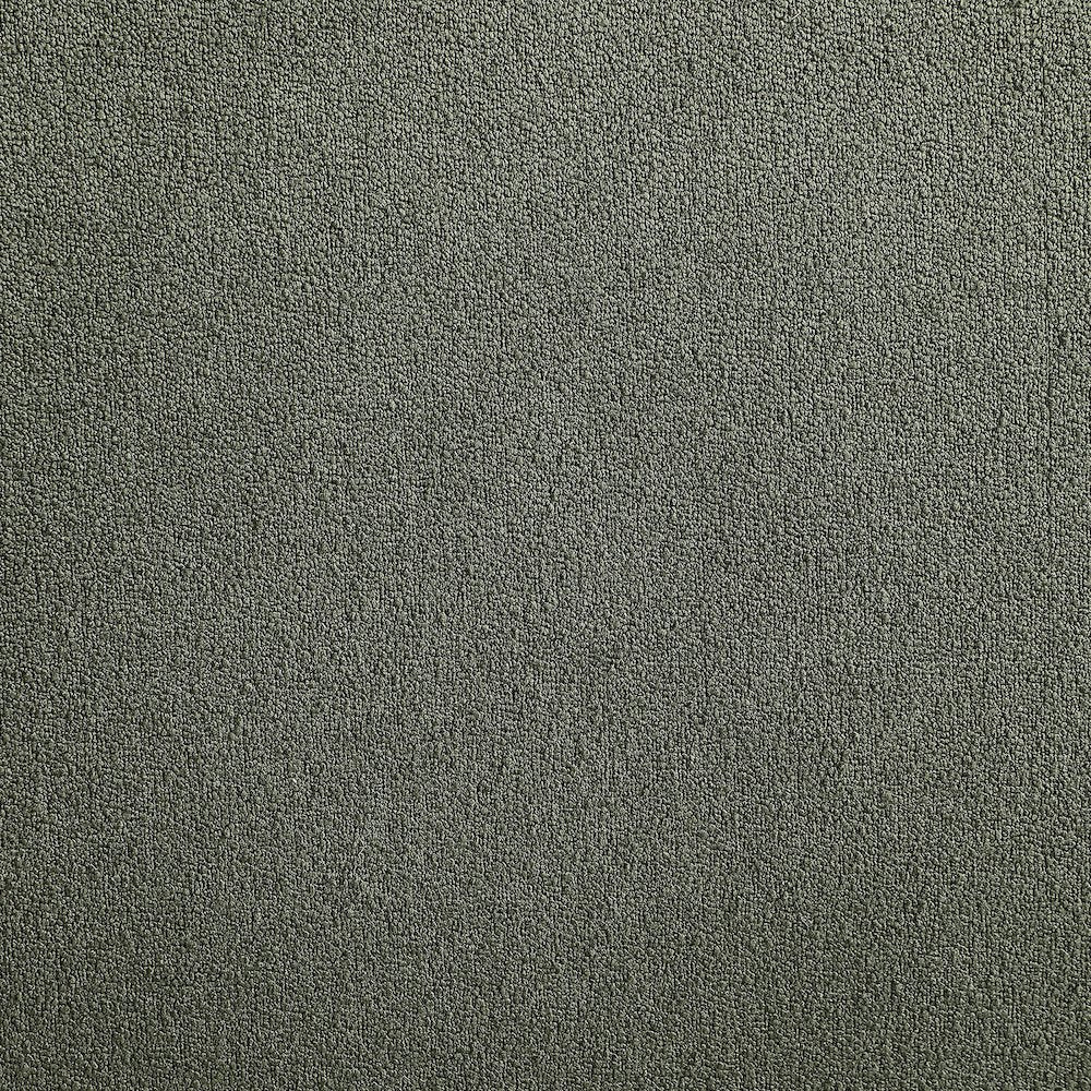 Hautely Green Boucle Fabric Accent Chair