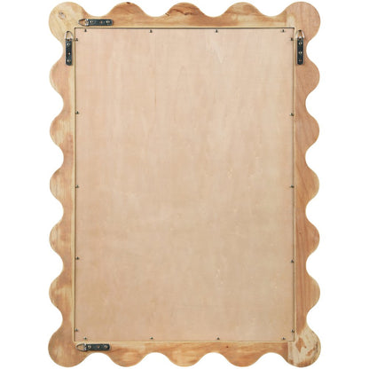 Vassa Natural Burl Veneer Mirror