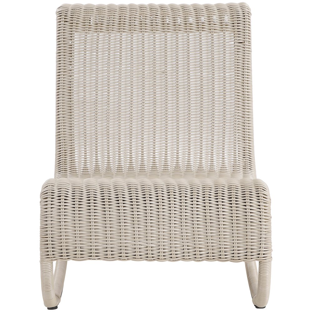 Antigua Cream Wicker Outdoor Patio Rocking Chair