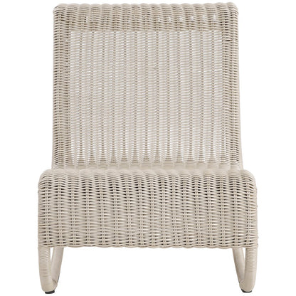 Antigua Cream Wicker Outdoor Patio Rocking Chair