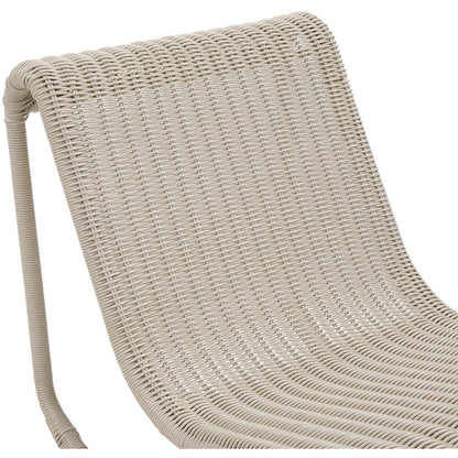 Antigua Cream Wicker Outdoor Patio Rocking Chair
