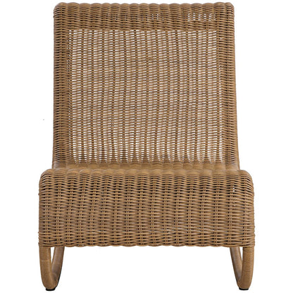 Antigua Natural Wicker Outdoor Patio Rocking Chair