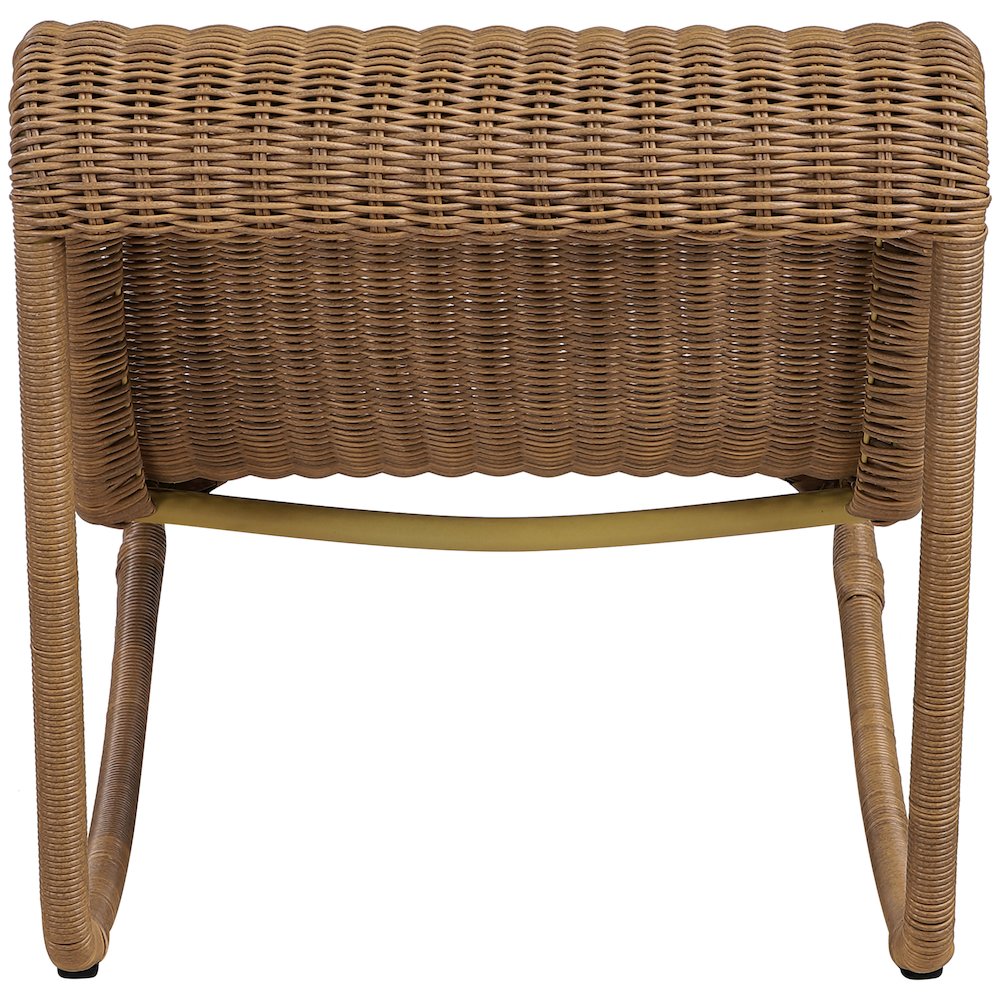 Antigua Natural Wicker Outdoor Patio Rocking Chair